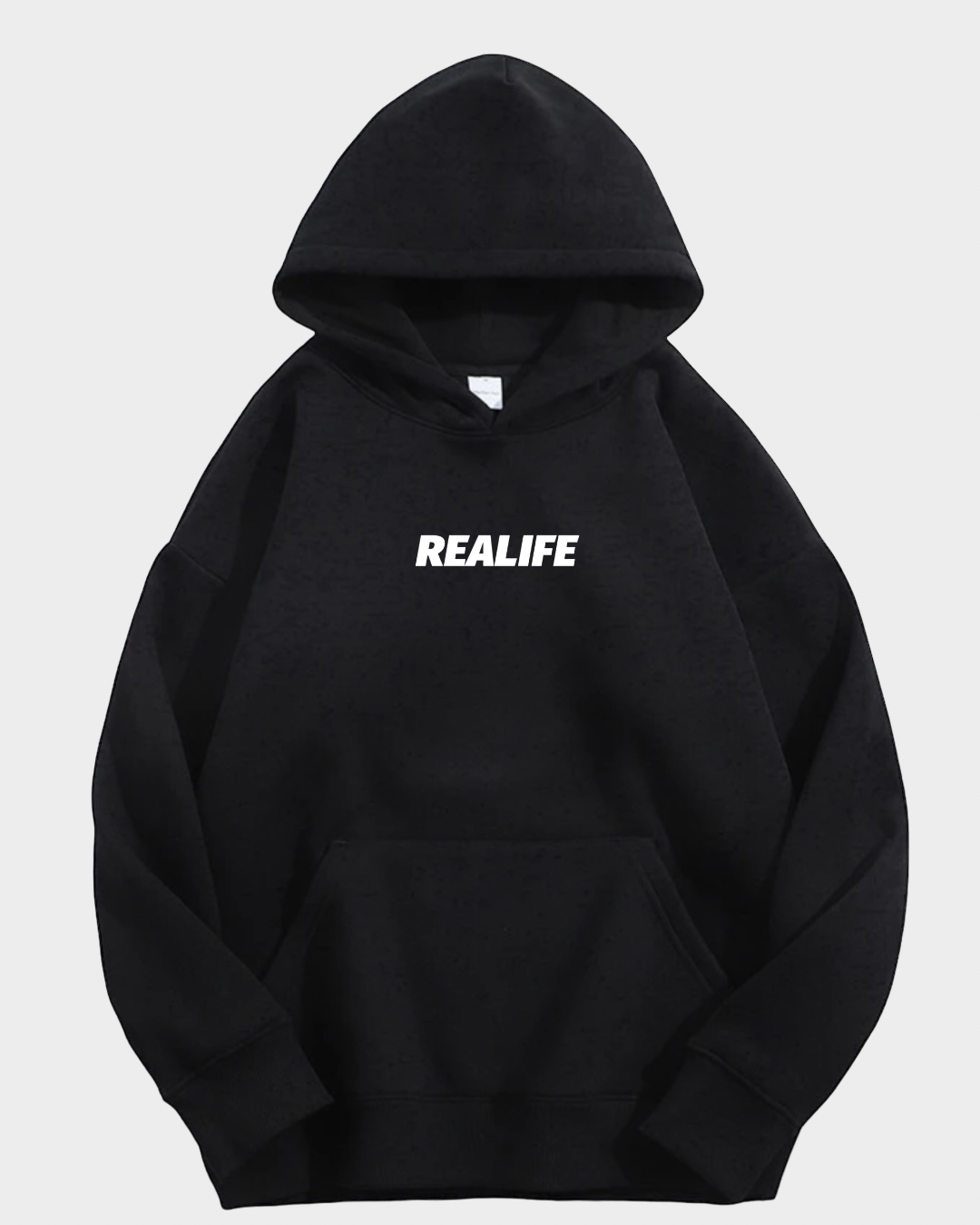 Embroidered Hoodie | Black