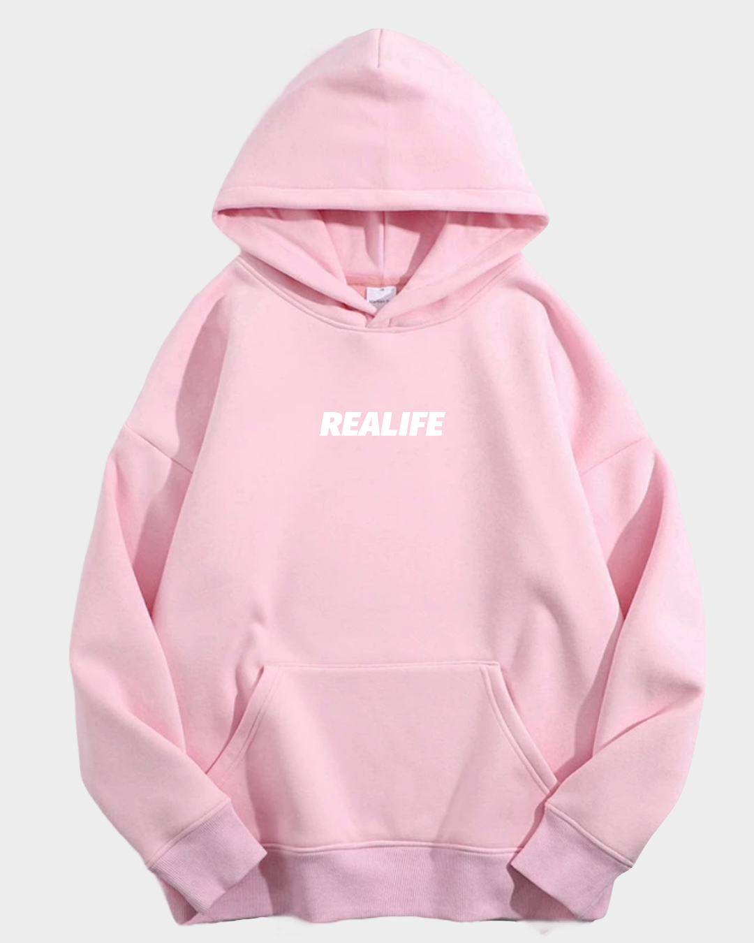 Embroidered Hoodie | Pink