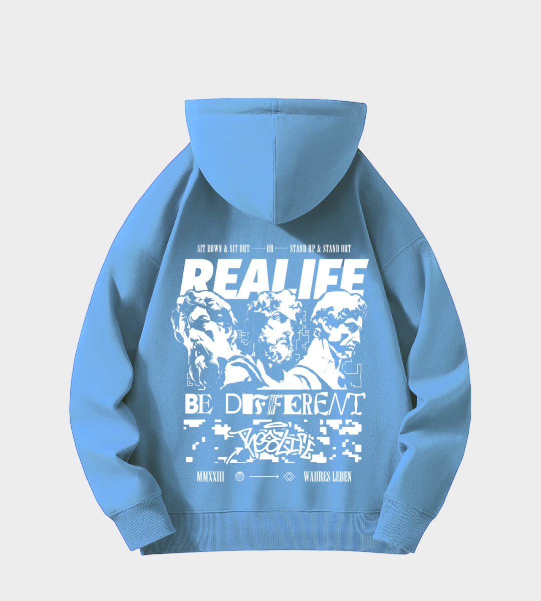 B.D Hoodie | Blue