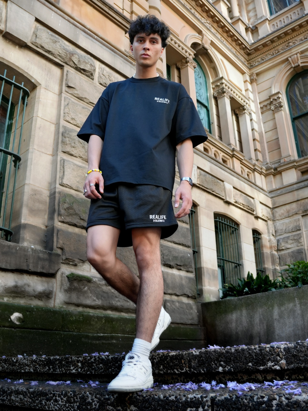 Oversized Tee | Jet Black