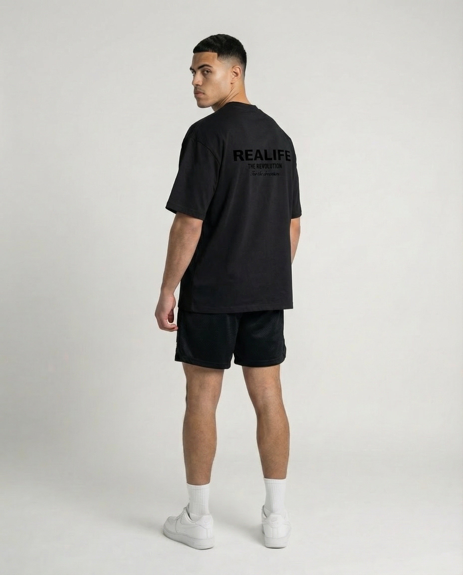 Oversized Tee | Charcoal