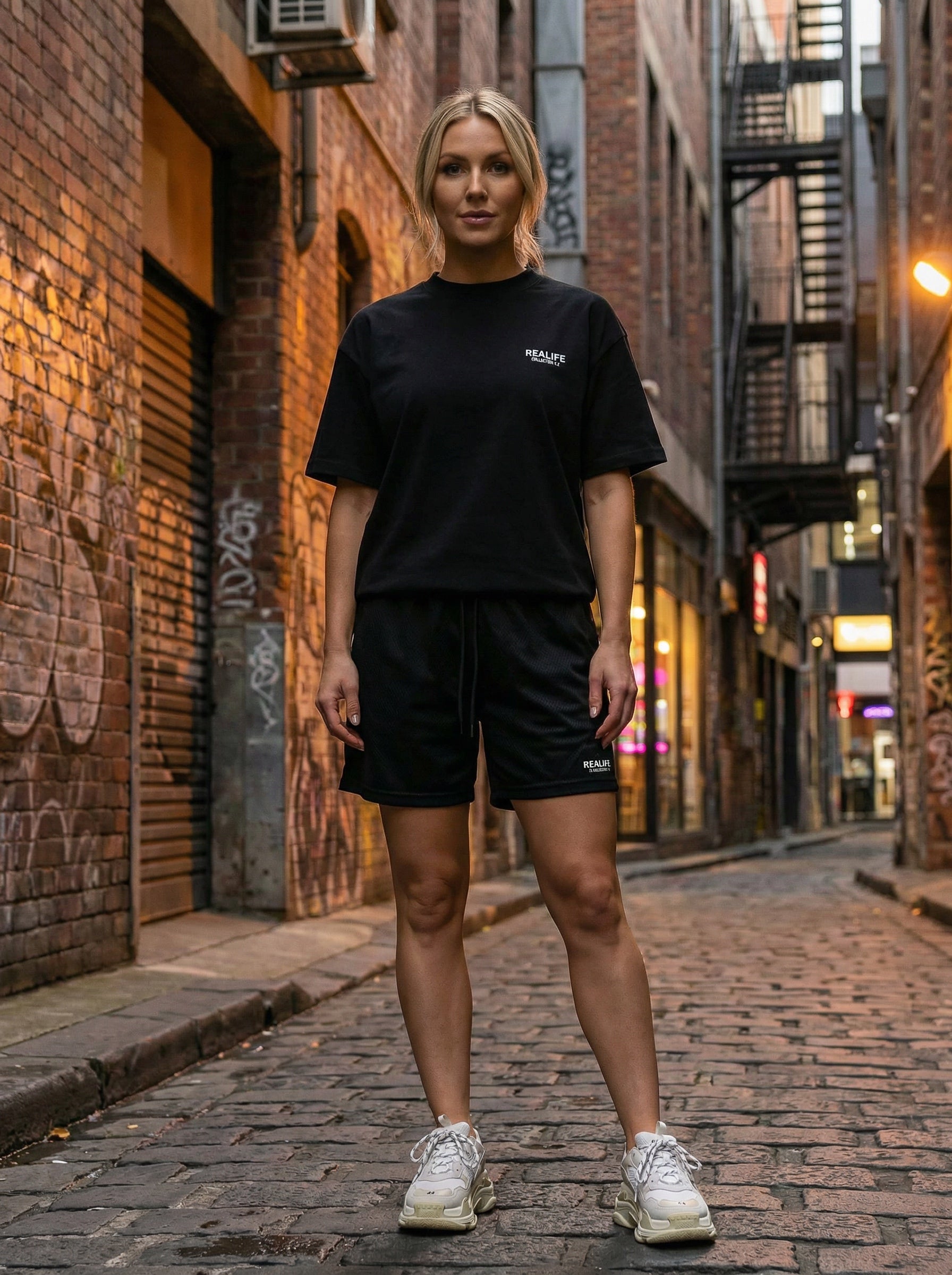 Oversized Tee | Jet Black