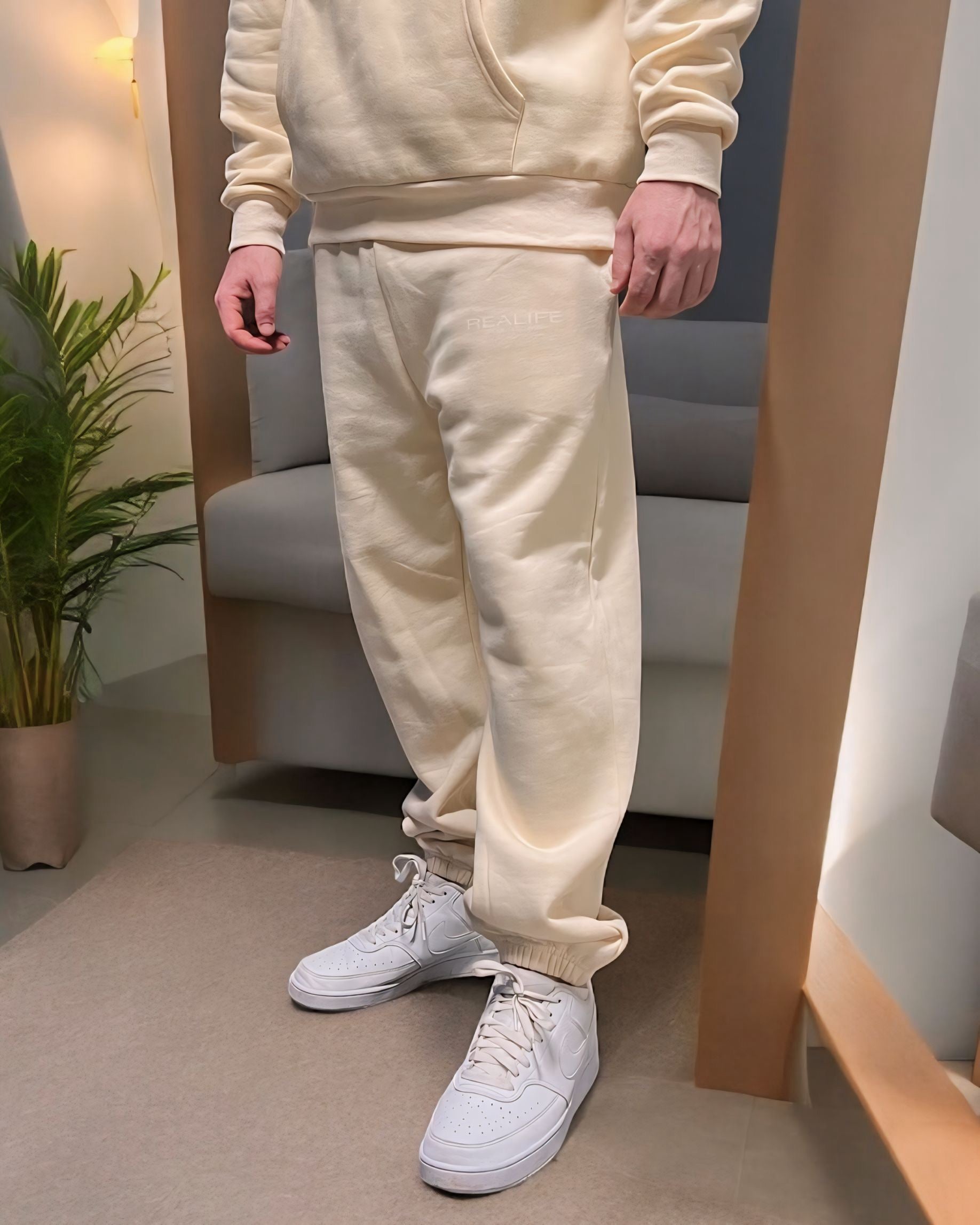 24 Collection TrackPants | Cream