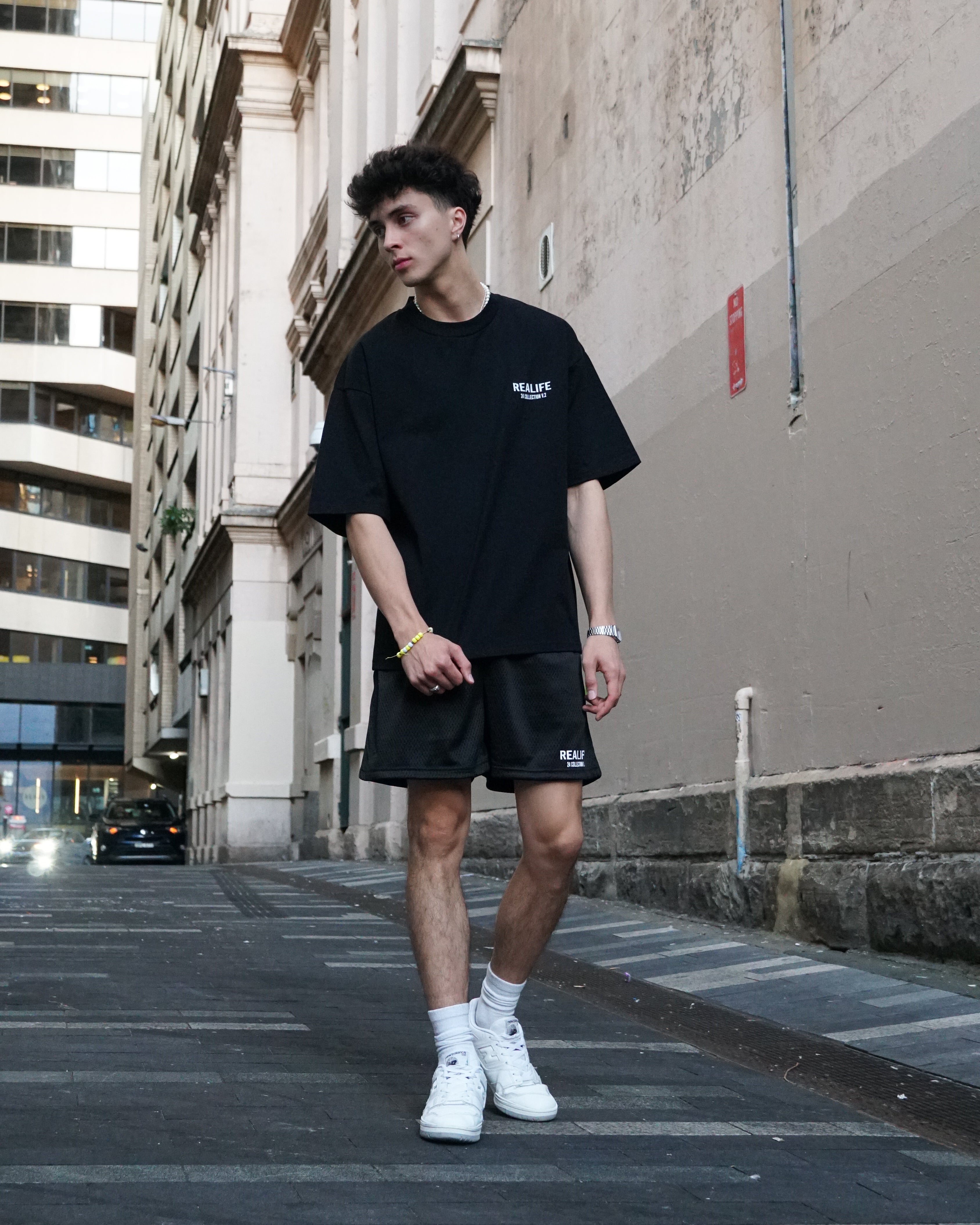 Oversized Tee | Jet Black