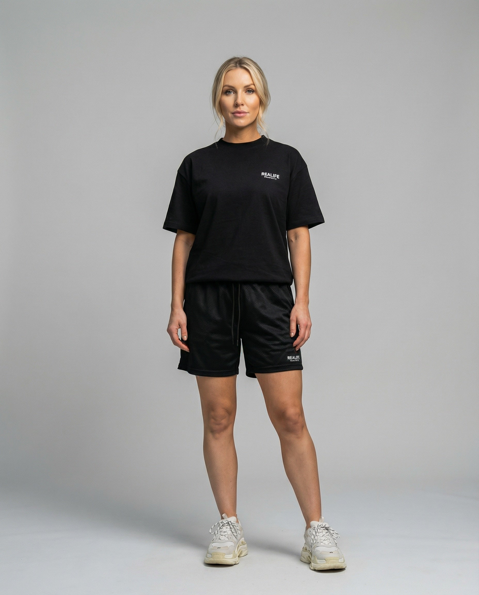 Oversized Tee | Jet Black