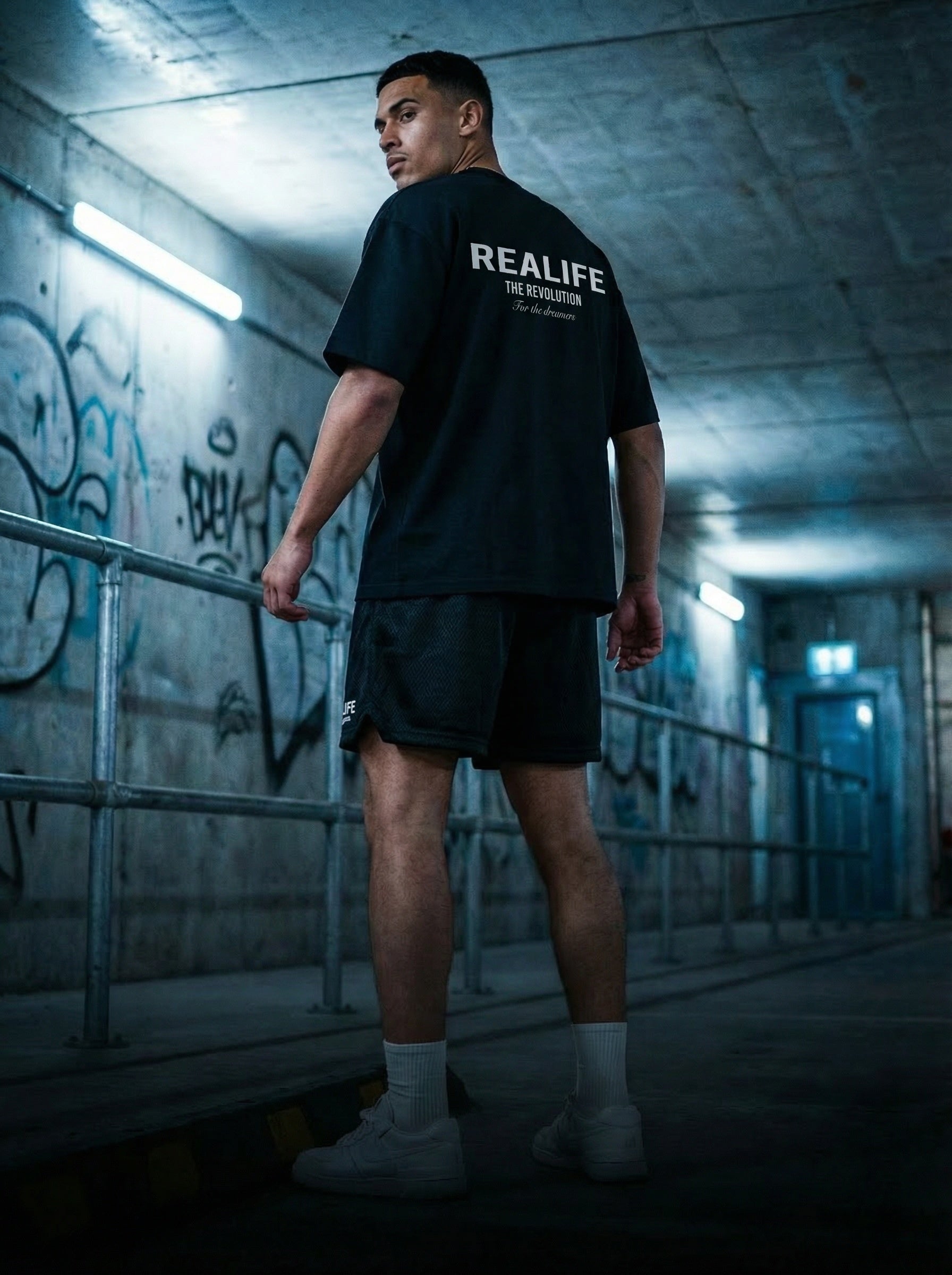 Oversized Tee | Jet Black