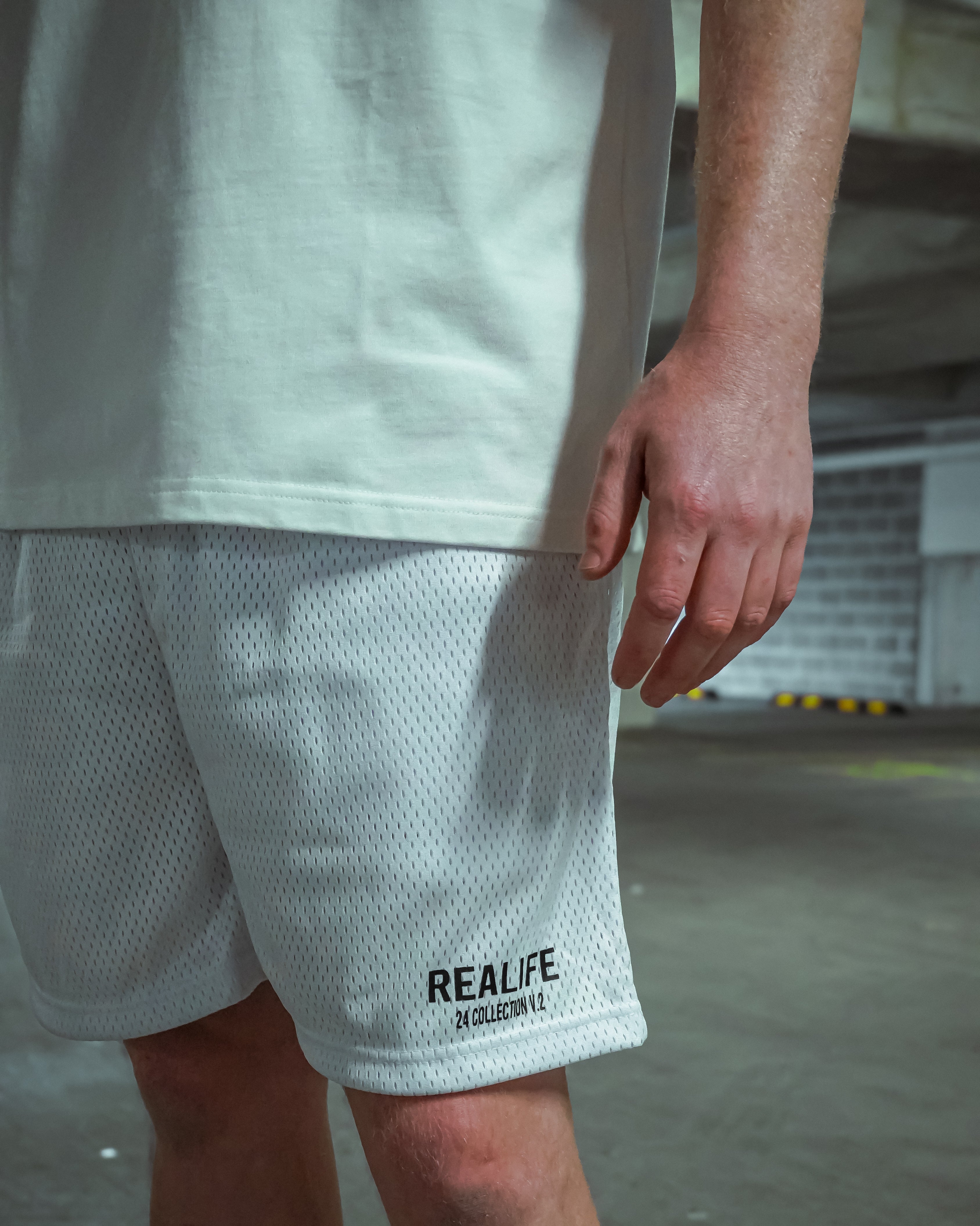 Mesh Shorts | Arctic